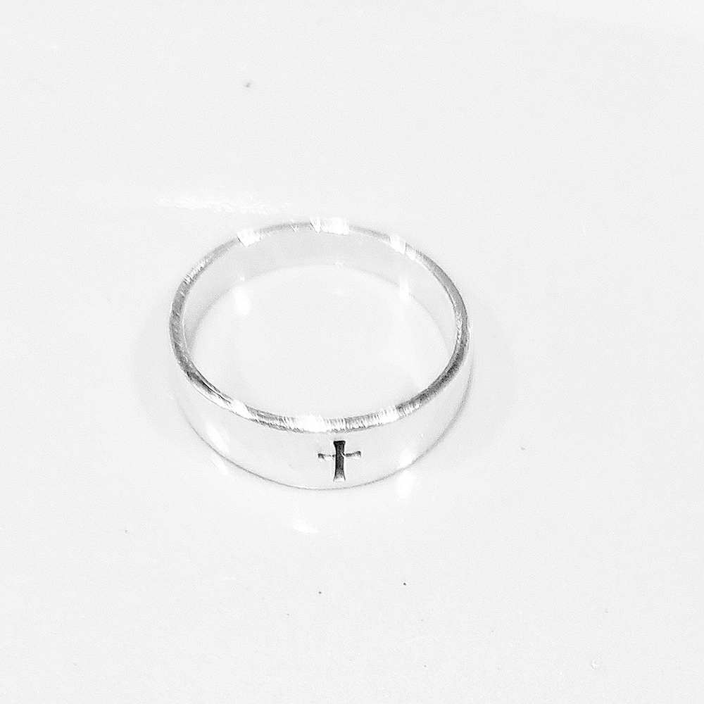 James Avery Small Crosslet Ring Size 7
